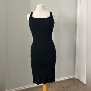Ambiance sleeveless black dress